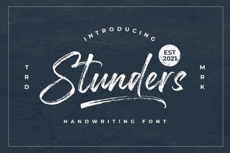 Stunders Font