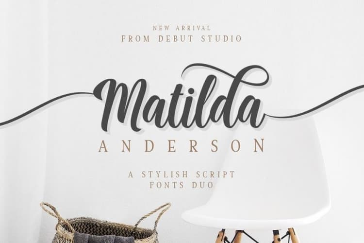 Matilda Anderson Font Duo