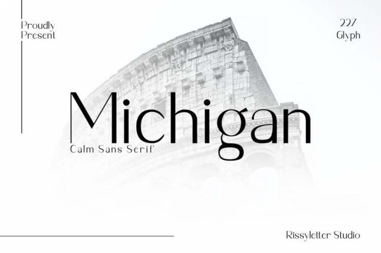 Michigan Font Free