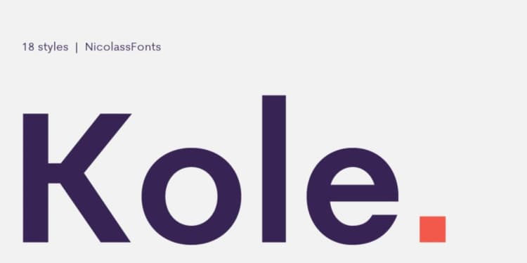 Kole Font