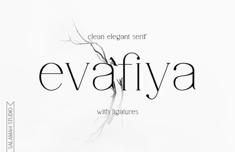 Evafiya Font