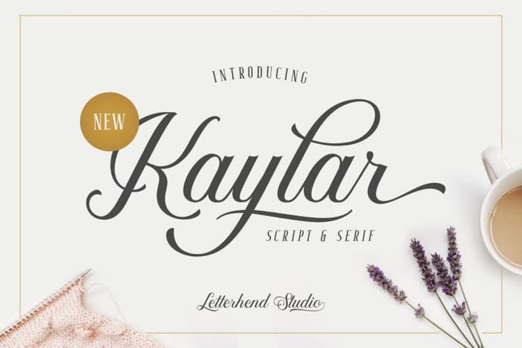 Kaylar Script Font