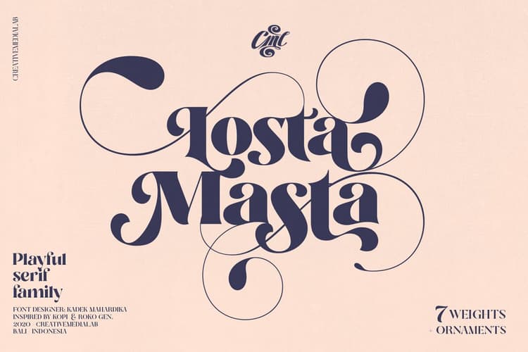 Losta Masta Font
