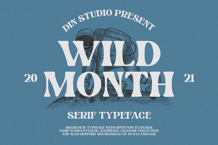 Wild Month Font