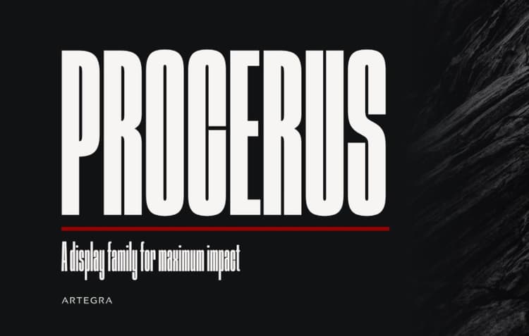 Procerus Font Family