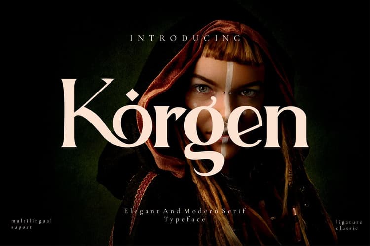 Korgen Font