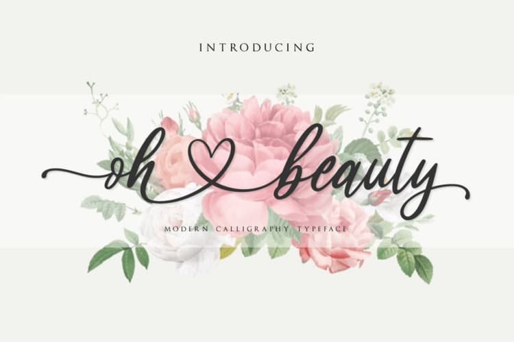 Oh Beauty Font