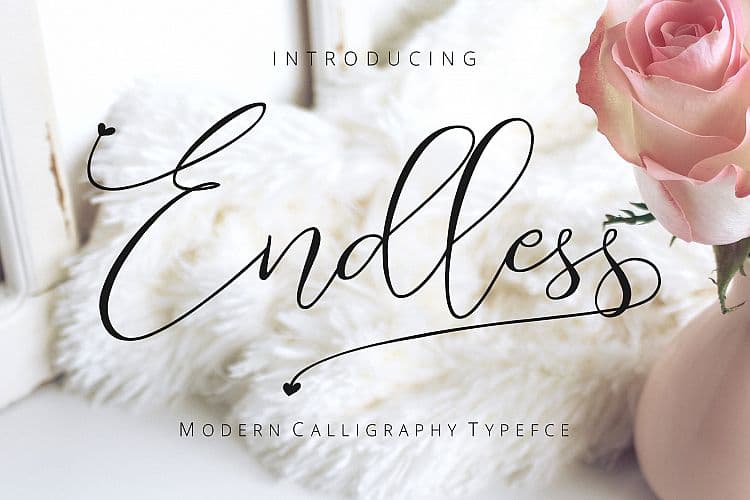 Endless Script Font