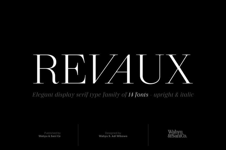 Revaux Font Free