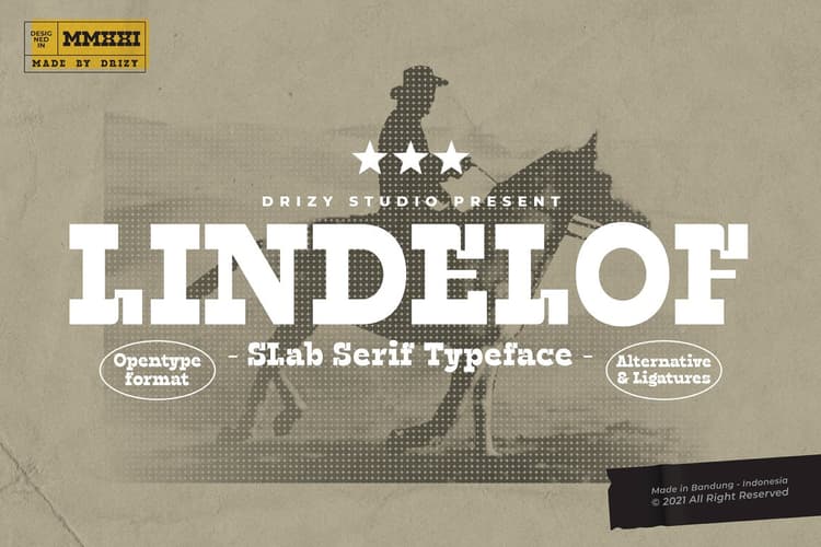 Lindelof Font