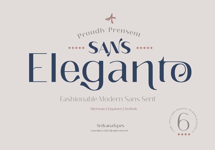 Eleganto Font