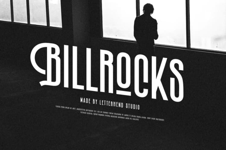 Billrocks Font