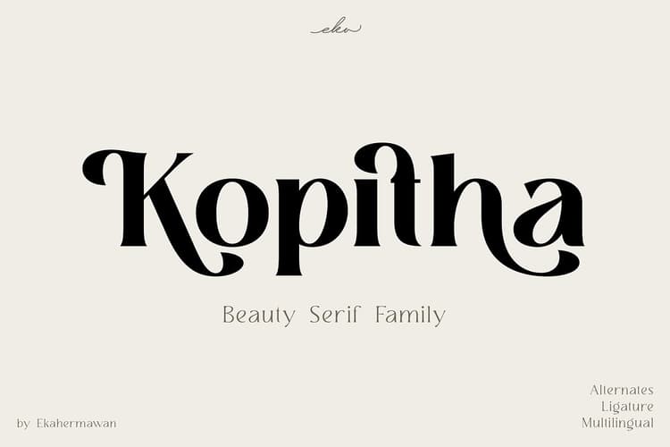 Kopitha Font