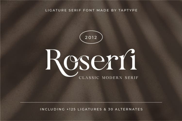 Roserri Font