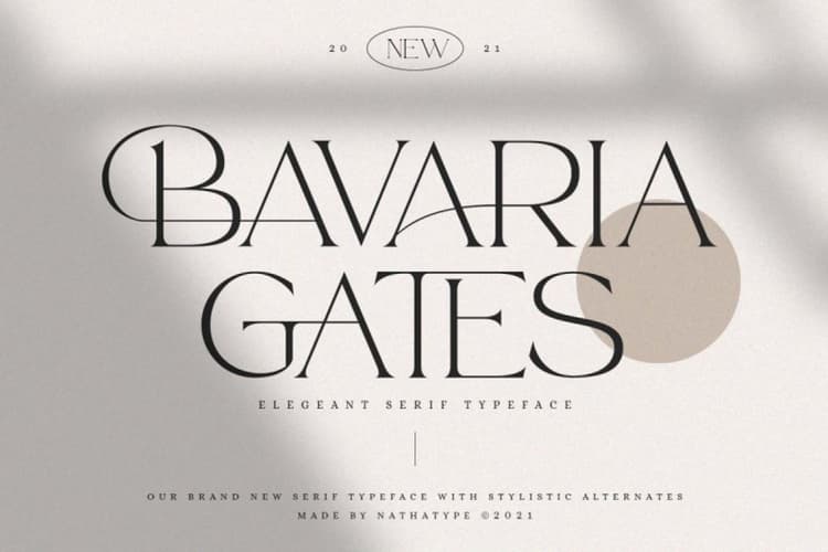 Bavaria Gates Font