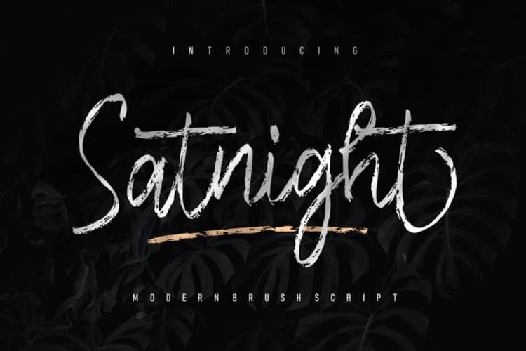 Satnight Font