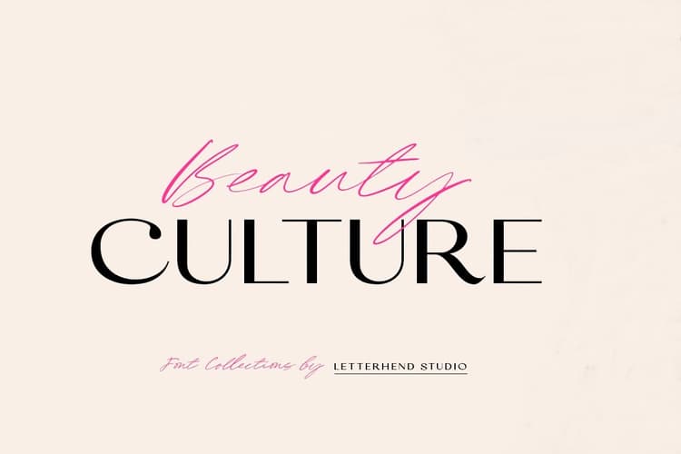 Beauty Culture Font