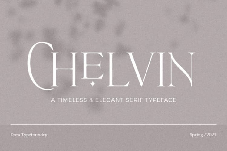 Chelvin Font
