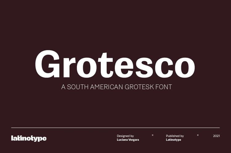 Grotesco Font Family