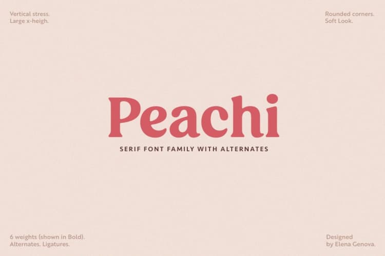 Peachi Font Family