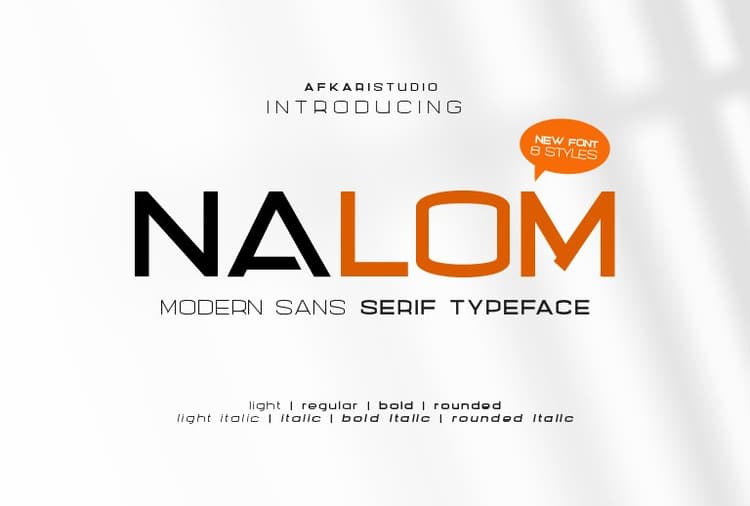 Nalom Font Family