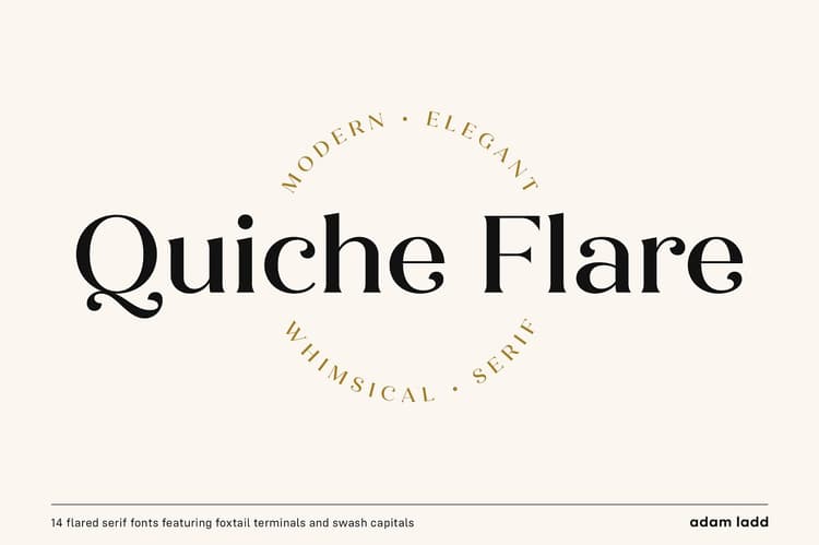 Quiche Flare Font Family