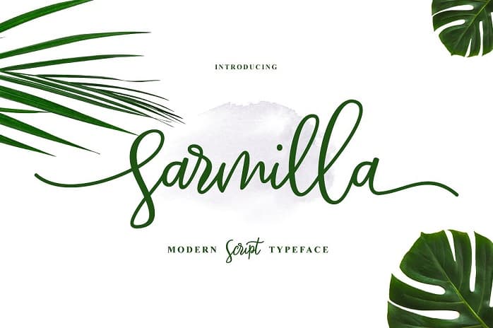 Sarmilla Script Font