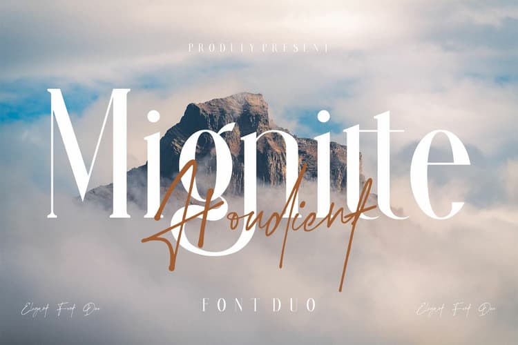 Mignitte & Houdient Font