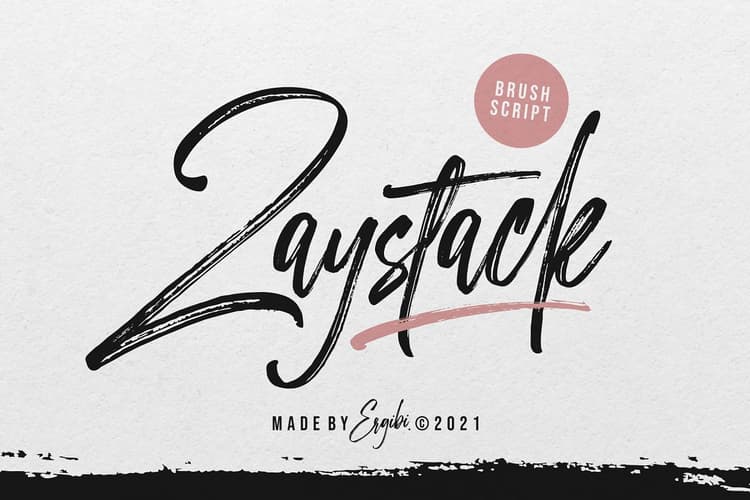 Zaystack Font