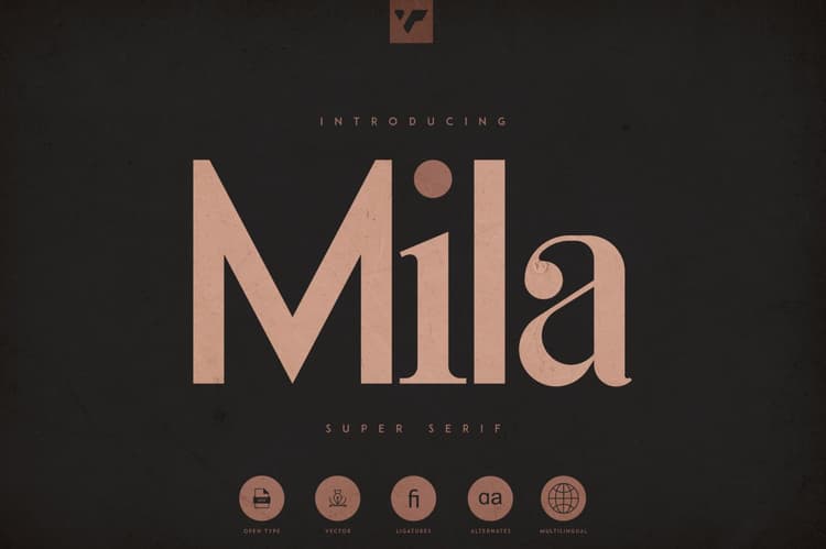 Mila Serif Font