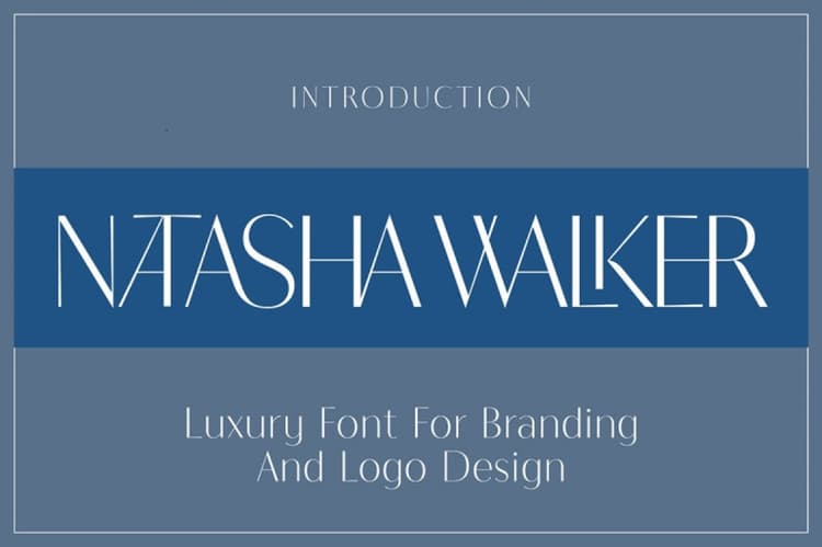 Natasha Walker Font