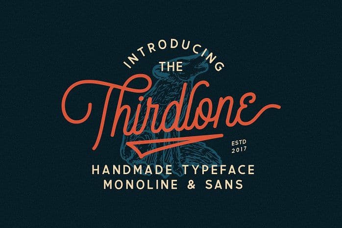 Thirdlone Handmande Font