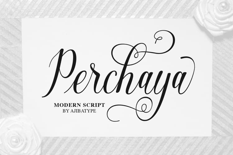 Perchaya Font