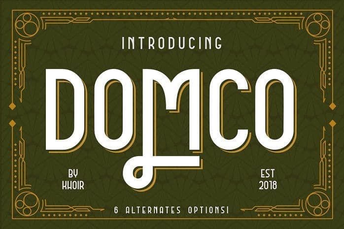 DOMCO Font Family