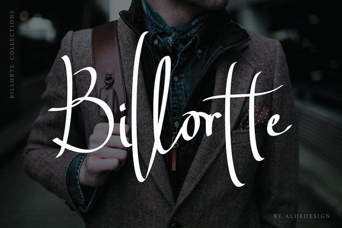 Billortte Script Font