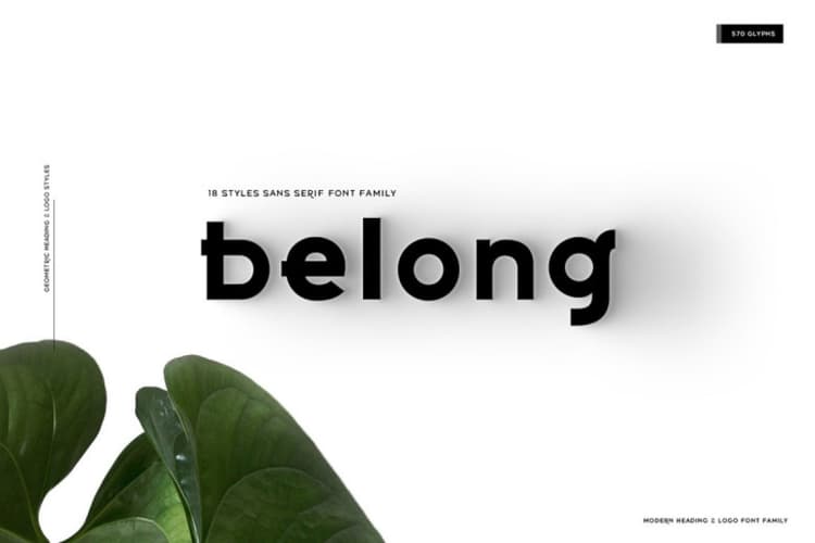 Belong Sans Font