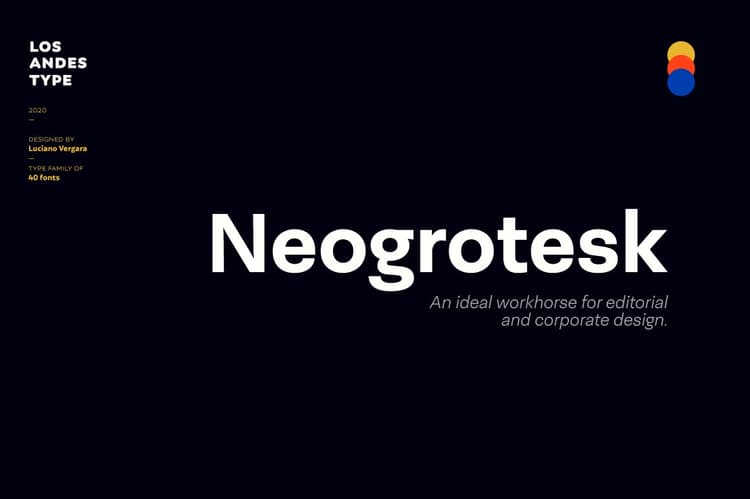Neogrotesk Font Family
