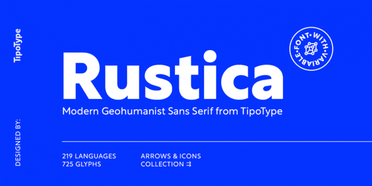 Rustica Font Family