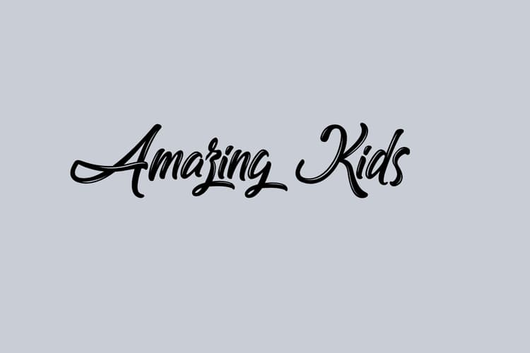 Amazing Kids Font Free
