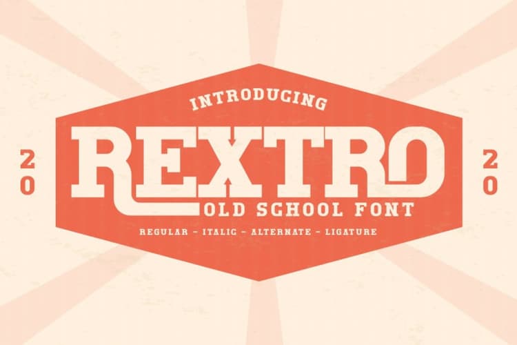 Rextro Font