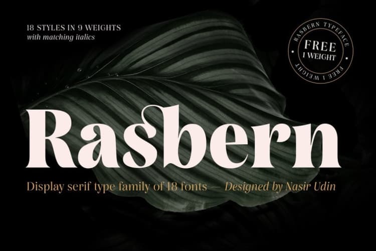 Rasbern Font