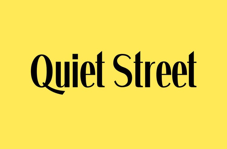 Quiet Streets Font