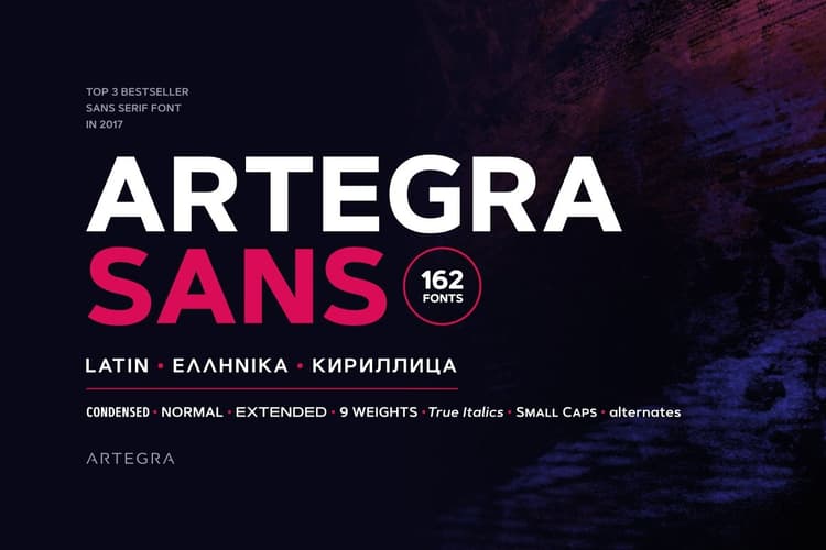 Artegra Sans Font Family