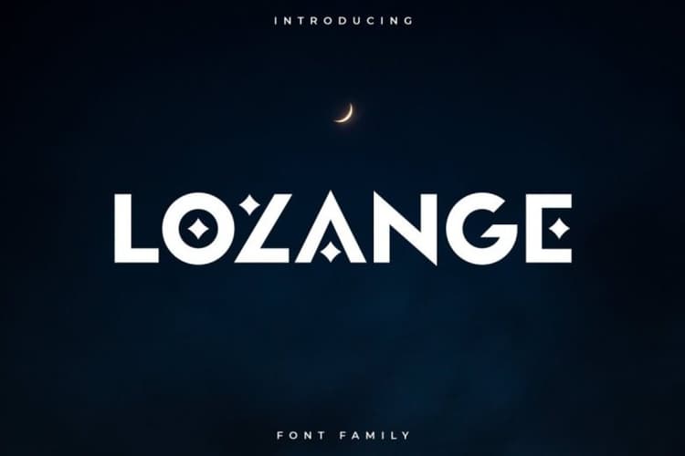 Lozange Font