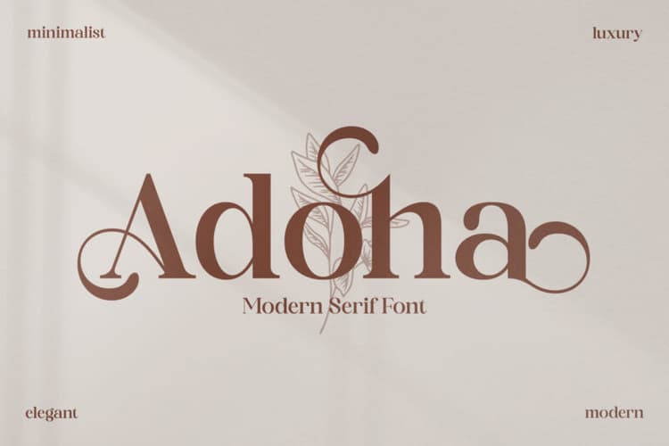 Adoha Font