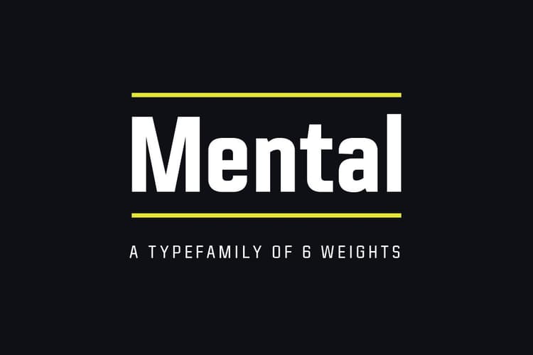 Mental Font