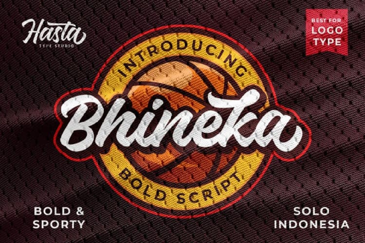 Bhineka Script Font