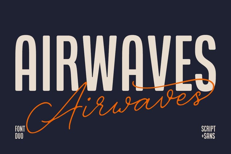 Airwaves Font
