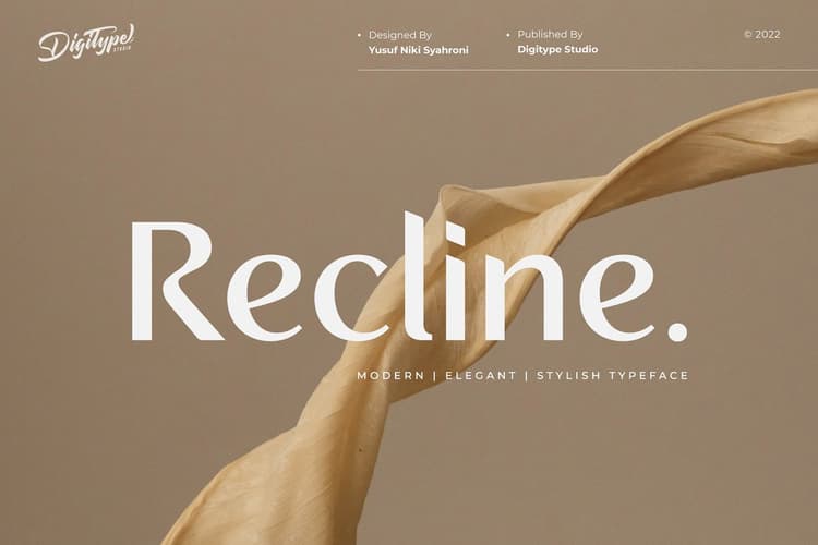 Recline Font