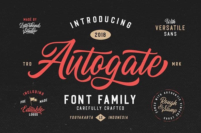 Autogate Font Duo